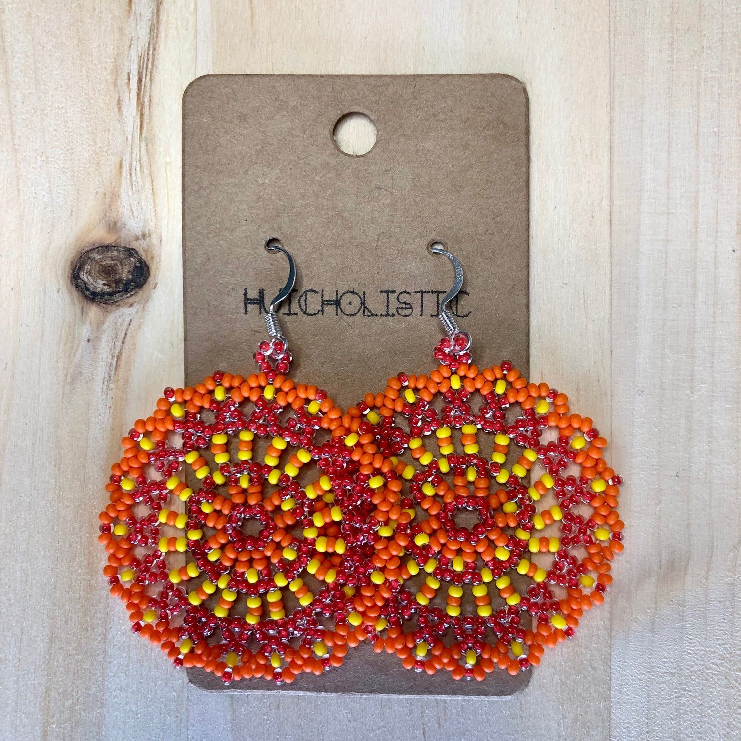 Moroccan Style Mandala Earrings